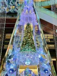 大阪 ❤︎まるで万華鏡🪞✨室内の巨大なクリスマスツリー⭐️ 