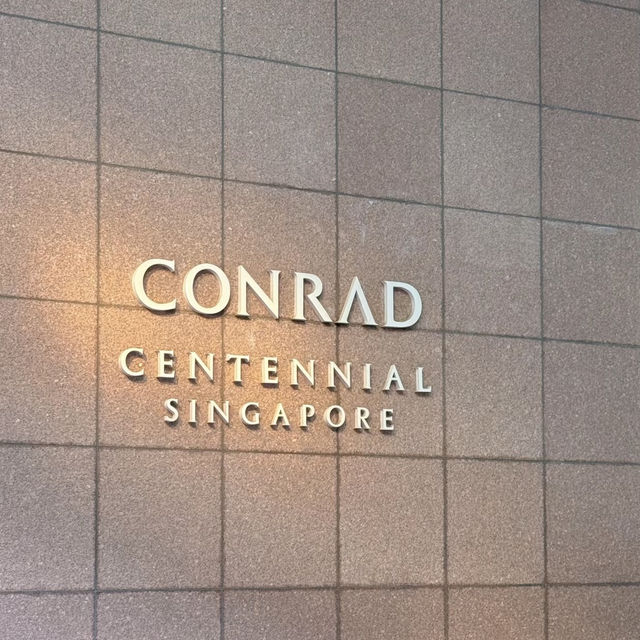 Timeless Luxury: My Indulgent Stay at Conrad Centennial Singapore