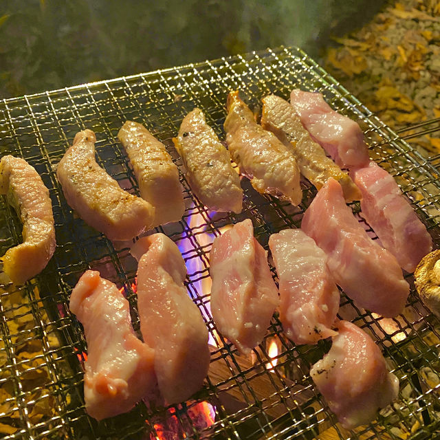 산과 물이 좋아 가을에 떠나기 좋은 캠핑장 - 준우네 캠핑장