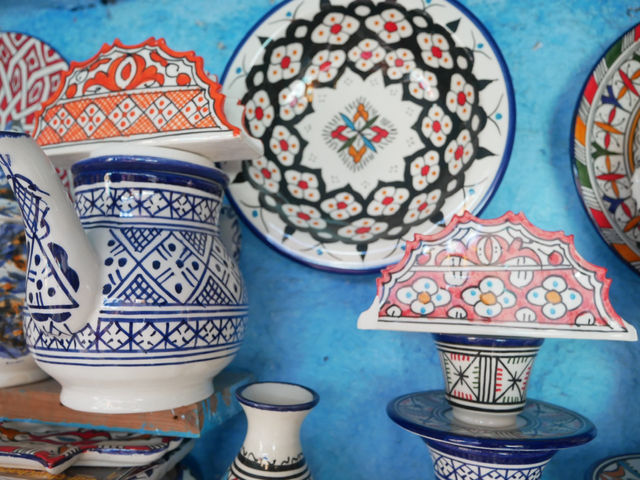 青の街🇲🇦の世界遺産シャウエンでお買い物