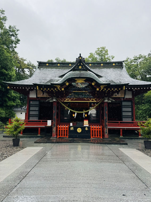 【群馬】花手水がとても綺麗!!御神水も頂ける神社
