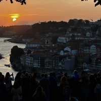 Sunset at Jardim do Morro 