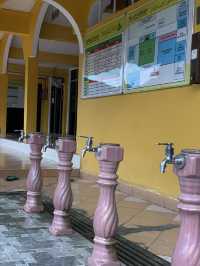 The calmness of the early morning in Kampung Kalai