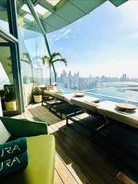 A beautiful trip to Aura skypool ❤️