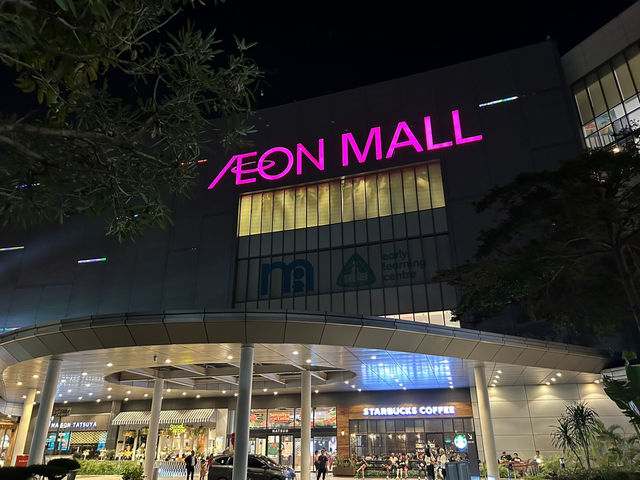 AEON Mall BSD City for shopping and pleasure 