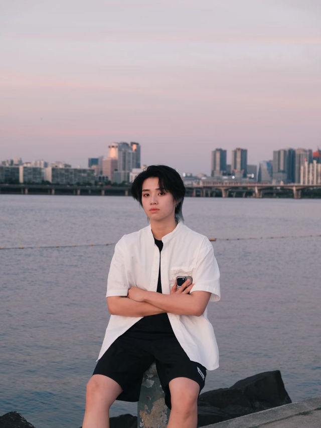 在漢江公園享受生活🥰首爾行程攻略❤️‍🔥