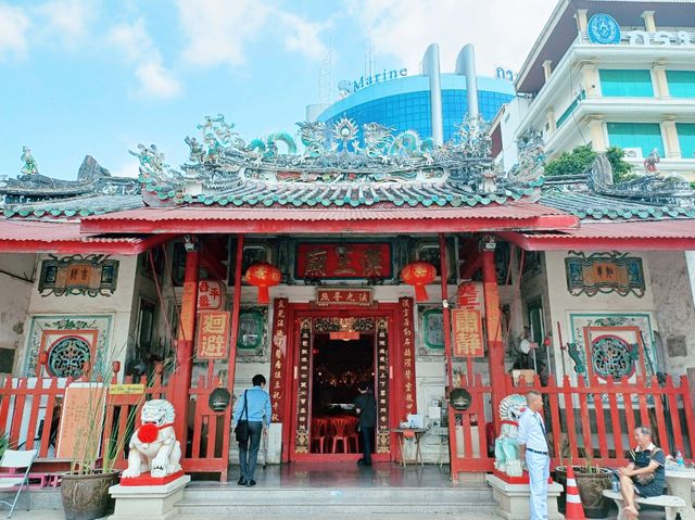 泰國曼谷湄南河畔中華文化古跡寺廟公園博物館一日遊行程，體驗泰國華人文化歷史，適合打卡拍照📸祈福