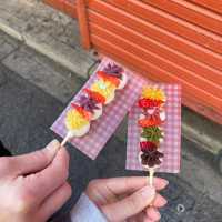 浅草寺や雷門を巡りながら浅草で食べ歩き👍🏻👍🏻💖