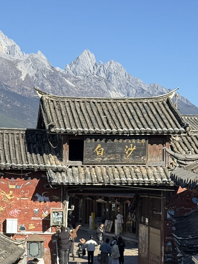 Baisha Ancient town, Lijiang. A breathtaking and beautiful ancient town