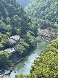 【京都】V字型の渓谷 絶景スポット！