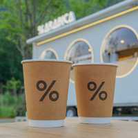 Pop-up Cafe แห่งใหม่ของ % Arabica กลางเขาใหญ่🌿📍