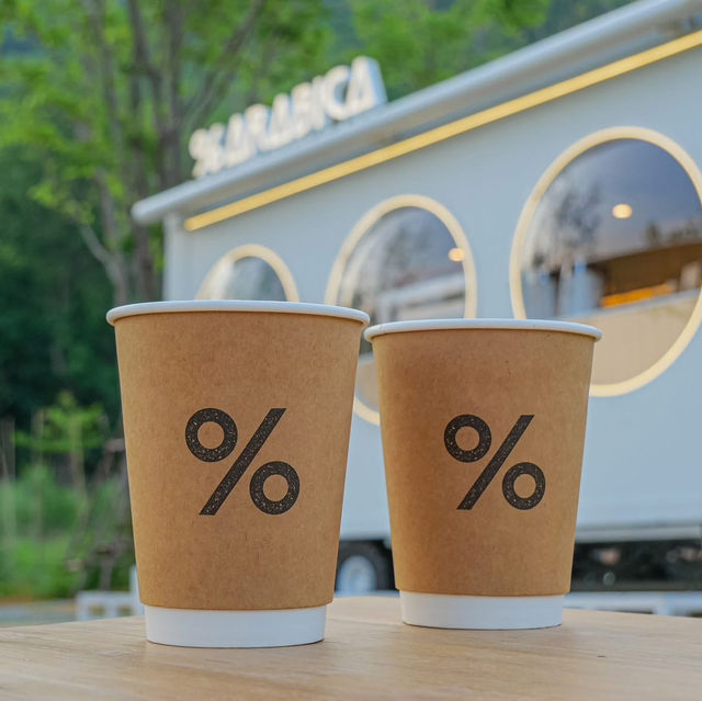 Pop-up Cafe แห่งใหม่ของ % Arabica กลางเขาใหญ่🌿📍