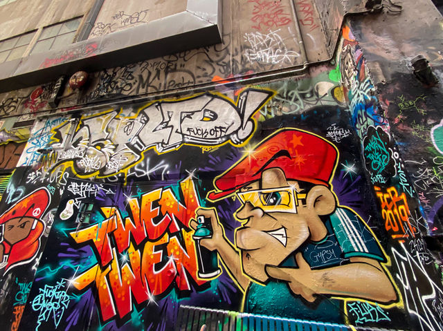 【ストリートアートの聖地】ホージャー・レーン（Hosier Lane）🖌️📸