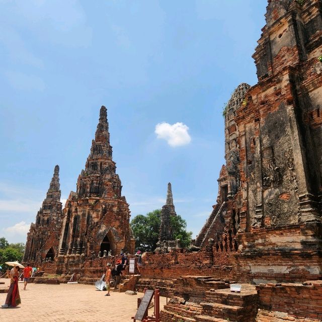เที่ยววัดสวยใกล้กรุงเทพที่อยุธยา ✨️ วัดไชยวัฒนาราม