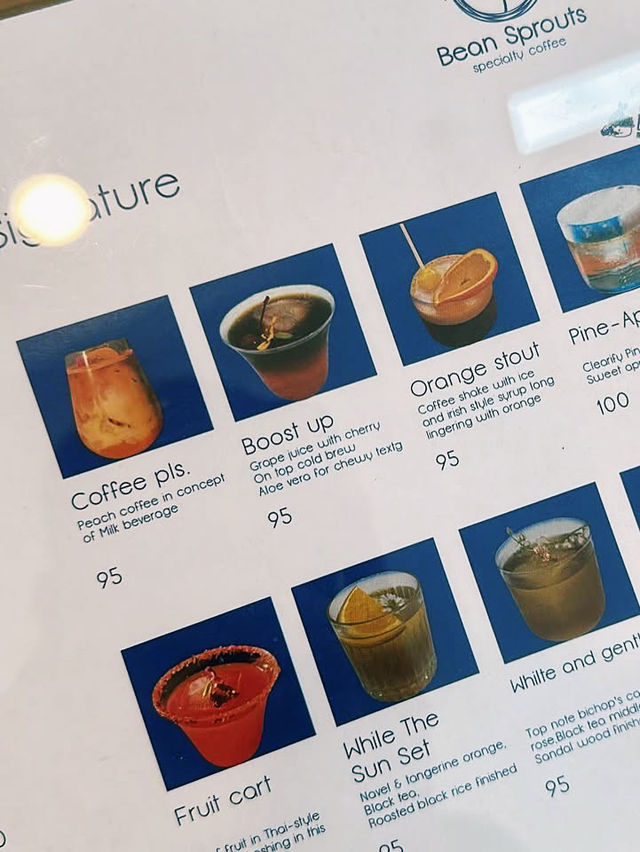 Bean Sprouts Specialty Coffee คาเฟ่สไตล์มินิมอล Bean Sprouts Specialty Coffee คาเฟ่สไตล์มินิมอล