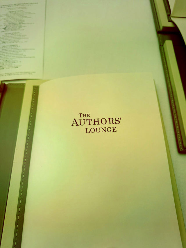 曼谷東方文華酒店下午茶 the author’s lounge
