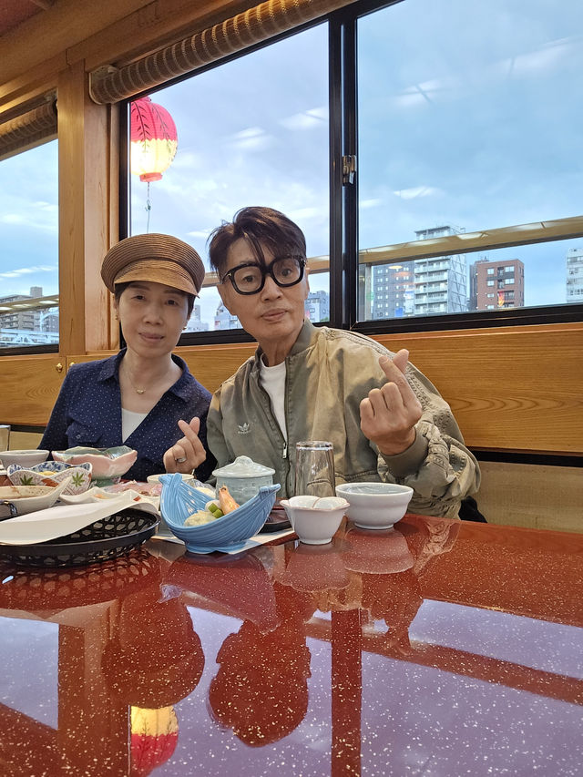 搭江戶風屋形船遊東京灣