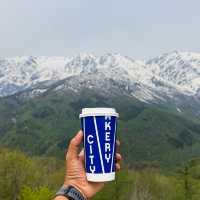 คาเฟ่บนยอดเขา Iwatake ณ #ฮาคุบะ