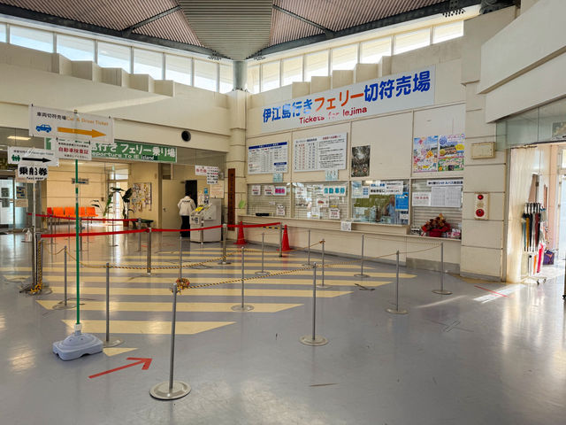 フェリーで30分、花の楽園へ。伊江島へのアスセス方法⛴️
