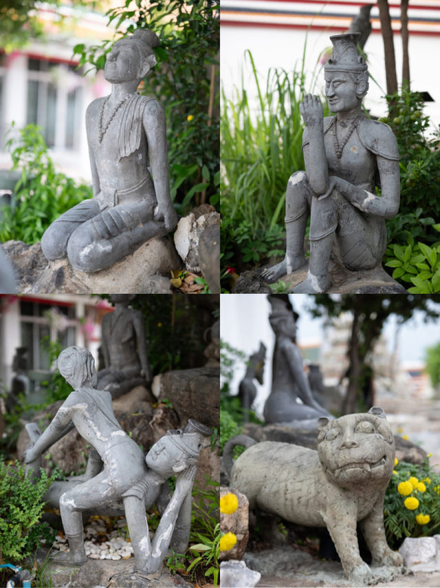 癒しの知恵が刻まれた、石像のポーズに学ぶ健康法🧘‍♂️✨