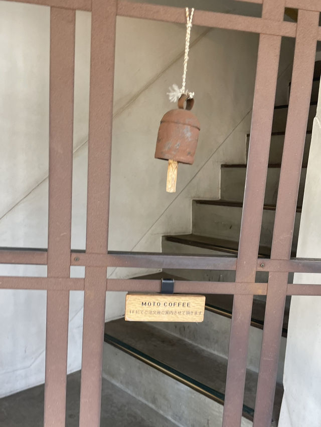 大阪北濱｜MOTO COFFEE，中之島河景第一排窗邊咖啡香超愜意