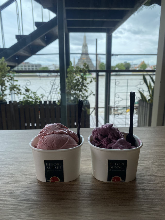 ร้านไอติม Before sunset ท่าเตียน