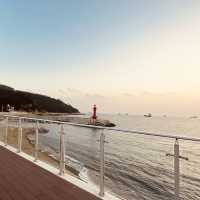 Jungni Harbor Lighthouse, Busan: A Charming Beacon in a Local Harbor