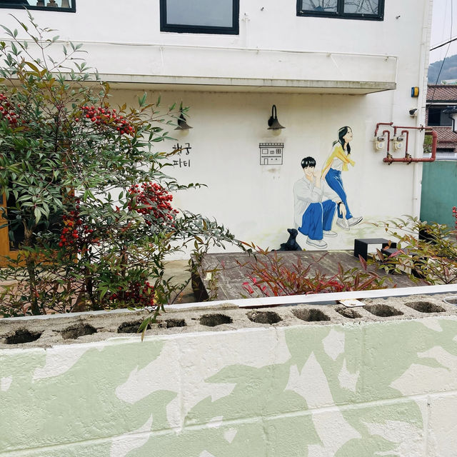 韓ドラ🇰🇷〝その年、私たちは〟のロケ地に行ったよ💚⟡.·