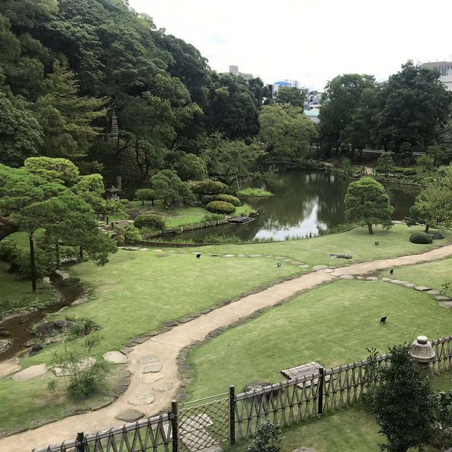 【文京区関口　音羽　鳩山会館、永青文庫美術館、肥後細川庭園】