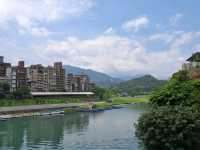 Explore the Bitan Suspension Bridge at Xindian, New Taipei City, Taiwan
