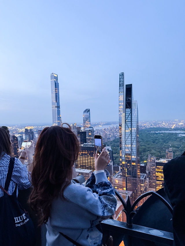 Sky-High Magic: Experiencing New York City from the Top of the Rock!