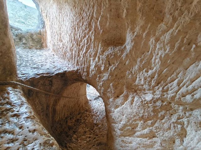 Cave Hopping on a Cliff? Yep, That’s Covetes dels Moros