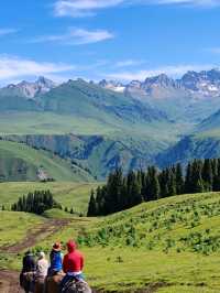 My First Horseback Riding Adventure on the Grassland