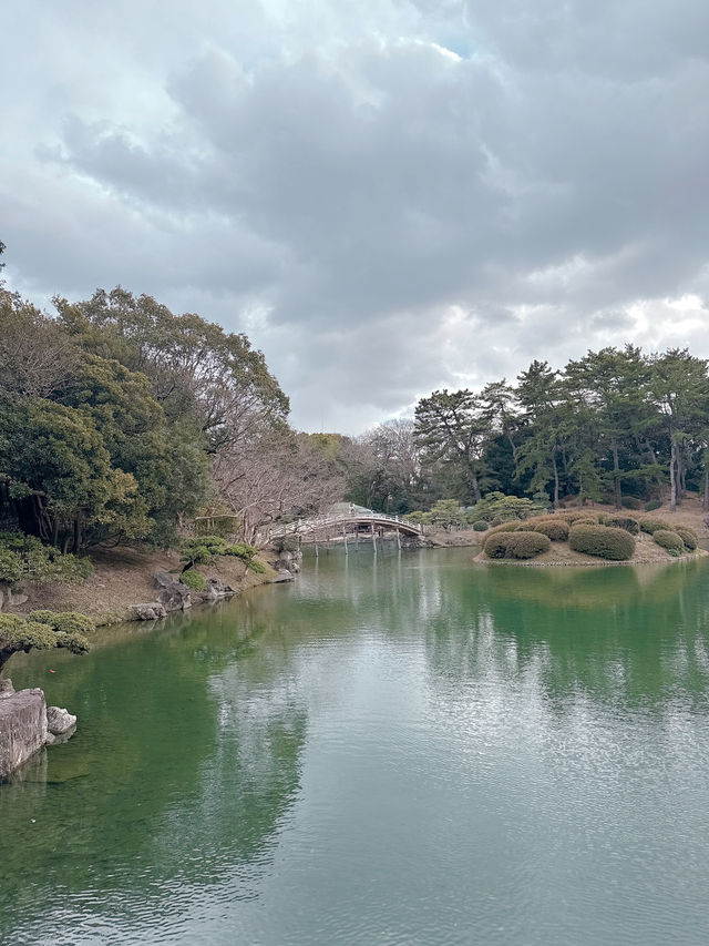 高松必去 - 栗林公園  感受江戶時代風情🌳