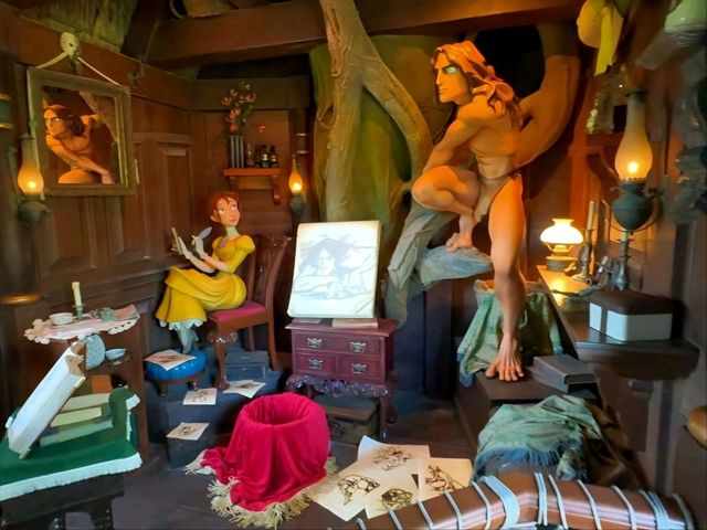 Swing into Tarzan’s World in Hong Kong Disneyland