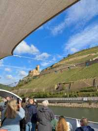 【ライン川クルーズ🇩🇪】リューデスハイムから古城めぐりの船旅へ🚢✨