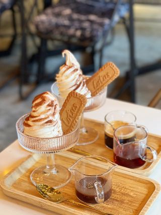 Popular local ice cream at Nan Fung Spinning Mill in Tsuen Wan