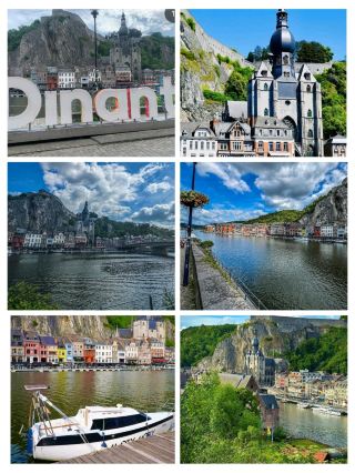 디낭 – 벨기에의 그림 같은 절벽 도시