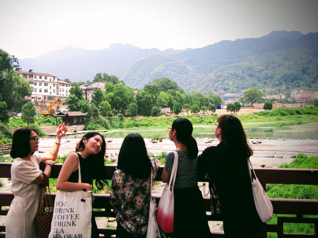 Furong town - an ancient town over 2000 years old hanging on a waterfall