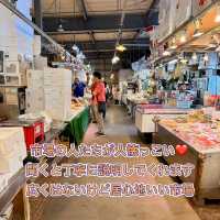 【小樽】小樽駅から歩いて行ける！市場めぐり3選🐟✨