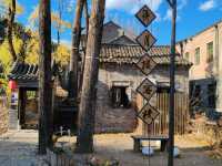 Autumn Charm of the Water Town at the Foot of the Great Wall