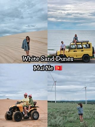 Sunrise Adventure at Mui Ne White Sand Dunes 🌅✨😊