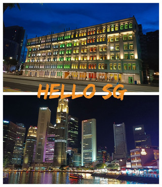 新加坡賞夜景:Old Hill Street Police Station, Clarke Quay