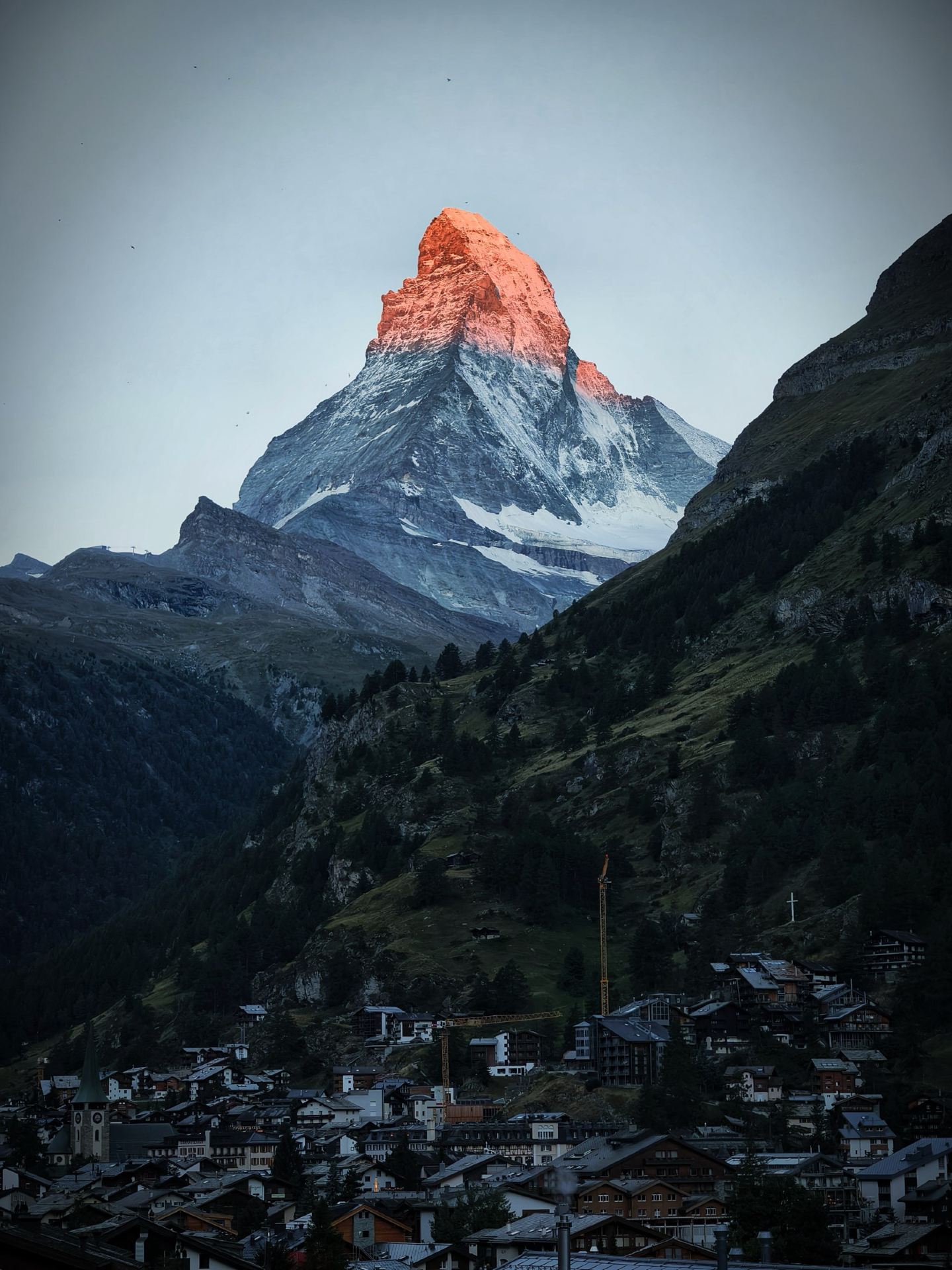 Switzerland/Zermatt/The Toblerone mountain definitely lives up to the hype.