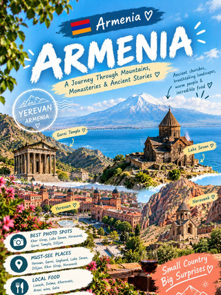 🇦🇲 Armenia | A Journey Through Mountains, Monasteries & Ancient Stories 🏔️