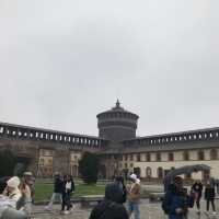 14th century castello in Milan 