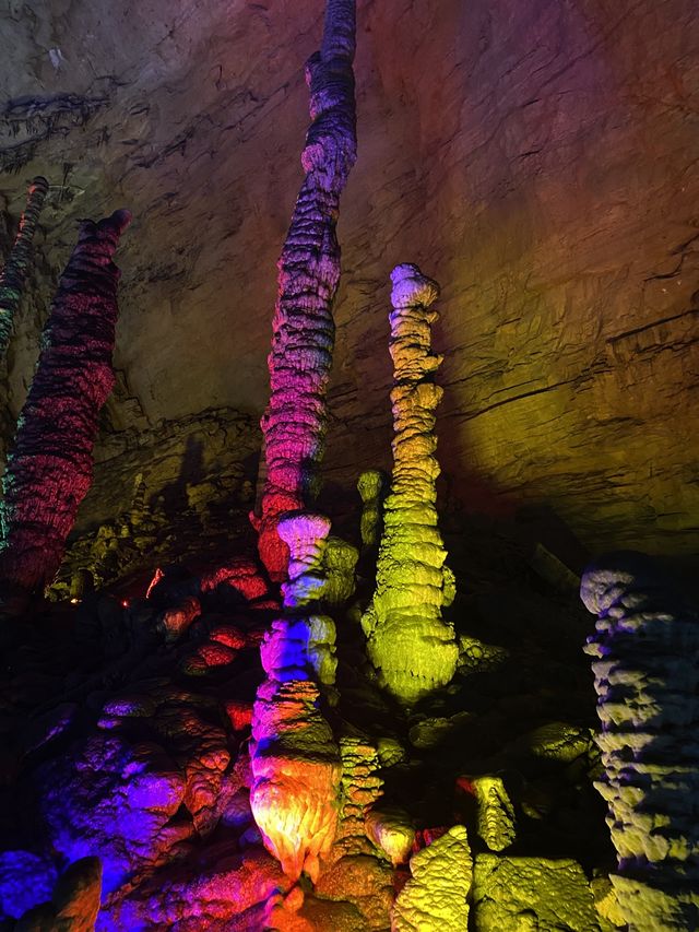 Zhangjiajie's Vibrant Underground Wonderland