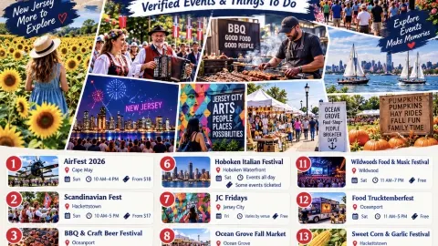 🍂✨ 15 VERIFIED THINGS TO DO IN NEW JERSEY THIS FALL ✨🍂 — traveler post in Newark