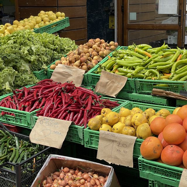 Local market @ Sofia