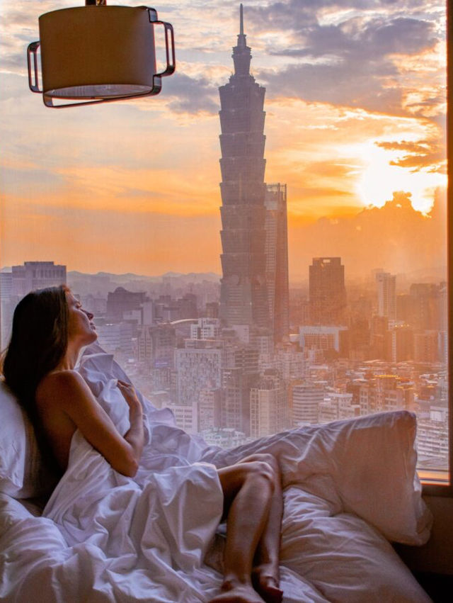 This hotel has the best view in Taipei 
